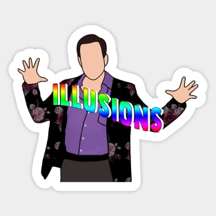 illusions Sticker